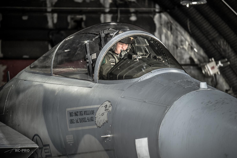 Illustration for article titled This Photo Tour Of The USAF's "Grim Reapers" F-15 Squadron Will Give You Shivers